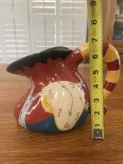 Ceramic Pitcher Salvador Dali Rendition Of “Persistence Of memory “