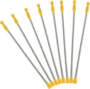 FUNOMOCYA Paint Sprayer Extension Wand 8pcs Stainless Steel Extendable Sprayer Pole for Garden Orchard Farm