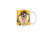 Looney Tunes Taz Mug (White/Yellow/Brown) (One Size)