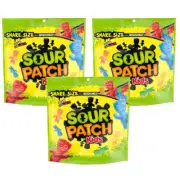 3 PACK Sour Patch Kids Soft & Chewy Candy - 12oz