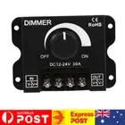 DC 12v 24v 30A Led Switch Dimmer Controller For Led Strip Light Single Colour