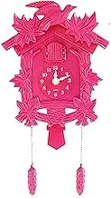 Cuckoo Clock Cuckoo Clock Wall Clock with Bird Cuckoo Wall Clock Home Decor for Home Decor(Pink)