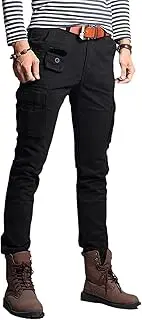 [HanzhuoLG] Men Cargo Overalls Military Tactical Outdoor Pants Work Casual Combat Offroad Army Male Clothing Baggy Big Size Long Trousers For Men's black L