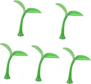 SEWOART 5pcs Roof Decoration Car Sprout Antenna Sticker Car Sprout Decal Car Sprout Decor Vehicle Decal Bean Sprout Car Topper Car Leaf Sprout Car Hood Decals Car Exterior Decorations Foam