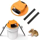 Creative Slide Bucket Lid Mouse Bucket Traps Mouse Trap Mousetrap Rat Trap