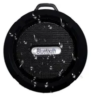 Rechargeable Waterproof Bluetooth Shower Speaker & Speakerphone. Huge Sound.