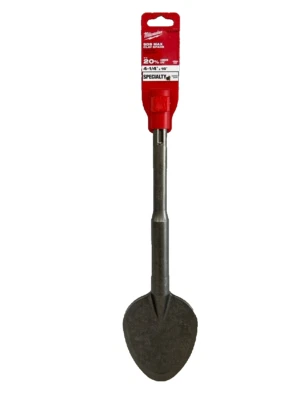 Milwaukee 4-1/4 in. x 16 in. SDS-MAX Steel Clay Spade 48-62-4094
