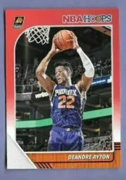 2019-20 NBA Hoops Red Parallel DeAndre Ayton #150 Phoenix Suns 63/75