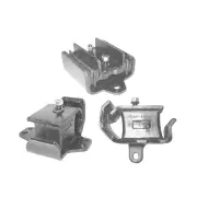Front + Rear Engine Mount Kit for Nissan Navara D22 2.4L 3.2L KA24DE QD32E Auto
