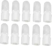 Mikinona 10pcs Manicure Finger Nail Art Tips Cover Polish Shield Protector Nail Art Diy Tools Protector for Home Professional Use