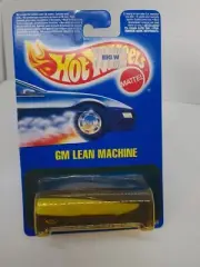 Vintage 1991 Mattel HOT WHEELS #12361 GM Lean Machine Die-cast model New On Card