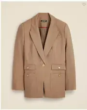 [J.Crew] Vivienne blazer in Italian bi-stretch wool blend - Size 8 - New - 2024