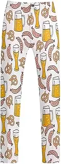 [Generic] Long Training Pants Men Casual Dress Pants Festival Dress Festival Celebration Outdoor Pants Plush Apparel