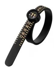 Ring Sizer Measuring Tool with Magnifier, for Ring Measurer and Ring Sizer