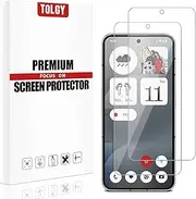 [TQLGY] Tempered Glass Screen Protector for Nothing Phone 3a/3a Pro/CMF Phone 2 Pro 6.77-Inch, 9H Hardness, HD Clear, Anti-Scratch, Bubble-Free Installation, 2-Pack