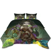 Fantasy Dragon and Fairy Dice Dragonling Princess Coverlet