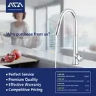 ACA Swivel Pull Out Spout Kitchen Laundry Sink Mixer Tap Basin Faucet Chrome