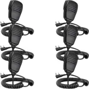 Speaker Mic for Two Way Radios, 2 Pin K Type Walkie Talkies Shoulder Mic with...