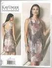 Vogue Designer Sewing Pattern 1481, Kay Unger, Dress, Size 6 - 14, New
