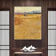 Paint by Numbers for Adults Van Gogh《Arles View from The Wheat Fields》 Adult Paint by Number Kits On Canvas