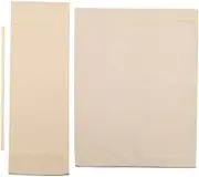 GORGECRAFT 19~20x7~15" Chair Canvas Replacement Beige Casual Director Movie Chair Covers Kit Seat and Back with Two Wood Stick Easy to Clean Folding Chair for Home Patio Supplies Furniture Accessories