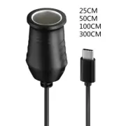 Car Converter Adapter Controller USB C Male to 9V Cigarette Socket
