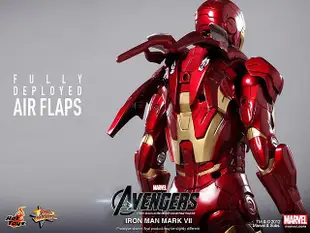 野獸國 Hot Toys – MMS185 –《 復仇者聯盟 》 鋼鐵人 馬克7 MK7