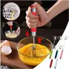 Rotary Whisk Blender Whisk Semi-automatic Egg Beater Stainless Steel Egg Whisk