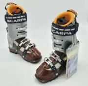 New Scarpa Mobe Alpine Touring Telemark Mountaineering Ski Boots Mondo Size 25