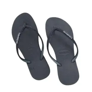 【havaianas 哈瓦仕最優惠】SLIM SPARKLE ME 黑色(拖鞋 女款 夾腳拖 巴西 夏日必備 海灘拖)