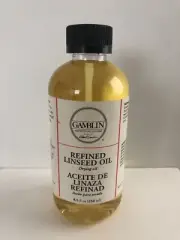 Gamblin - Refined Linseed Oil - 8.5 Oz. (250 ml)