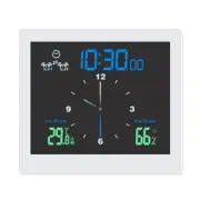 Bathroom Wall Clock Shower Clocks Timer Digital Electronic Wall Clock5330