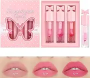 Lip Color - Lip Gloss | Makeup | Color Changing Oil - Color Change Plumping Gloss | Shiny Glossy Lipgloss Long Lasting Makeup Accessories For Mom Daughter | Moisturizing Jelly Gloss