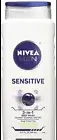 Nivea Men 3 in 1 Body Wash Soothe Sensitive Skin Soap & Alcohol Free 16.9 Ounce