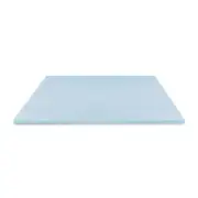 BODIPEDIC Mattress Topper 1.5" Hypoallergenic Gel-Infused Memory Foam Full Blue