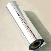 MOYISHI Chrome Mirror Silver Vinyl Wrap Sticker Decal Film Sheet,Self-Adhesive (38cm X 152cm)