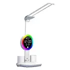 LED Desk Lamp Reading Lamp Practical Touch Control Bedside Lamp USB Rechargeable