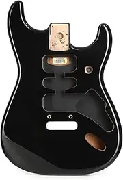 [Fender] Deluxe Series Stratocaster Body, Alder, Black