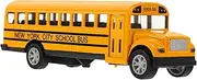 SOPOTUTU School Bus Pull Back Car and Safe Present for Realistic Design for Endless Fun