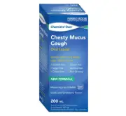 Chemists Own Chesty Mucus Cough Oral Liquid Helps Clear Chest Mucus 200mL