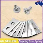 30Pcs Lawn Robot Blade Double Hole Titanium Plating for Worx Landroid Lanmower O