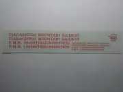 The Herald King HO Decal "Tiadaghton Mountain Railway" ~TS