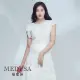 【MEDUSA 曼度莎】現貨-純白緹花網紗上衣（M-XL）｜女上衣 雪紡上衣 婚禮穿搭(101-3170A)