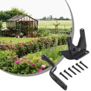 Automatic Slam Catch Gate Latch with Screws Easy Farm Gate Protection