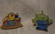 Disney Pixar Toy Story Alien Picnic Basket Loungefly Enamel Pin Set