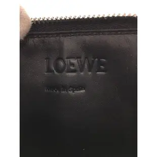 LOEWE 羅威 男裝 名片夾黑色 日本直送 二手