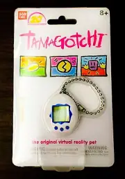 Mini Tamagotchi Virtual Reality Pet Game 20 Anniversary White Bandai Kids Toys