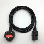 電源線 C19 至 UK- 用於 UPS, PDU, 服務器