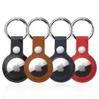 4 Pack For Apple Airtags Case Leather Keychain Protective For Air Tag Cover