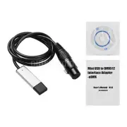 Mini USB to DMX512 Interface Adapter with 3-Pin XLR Connector ot16